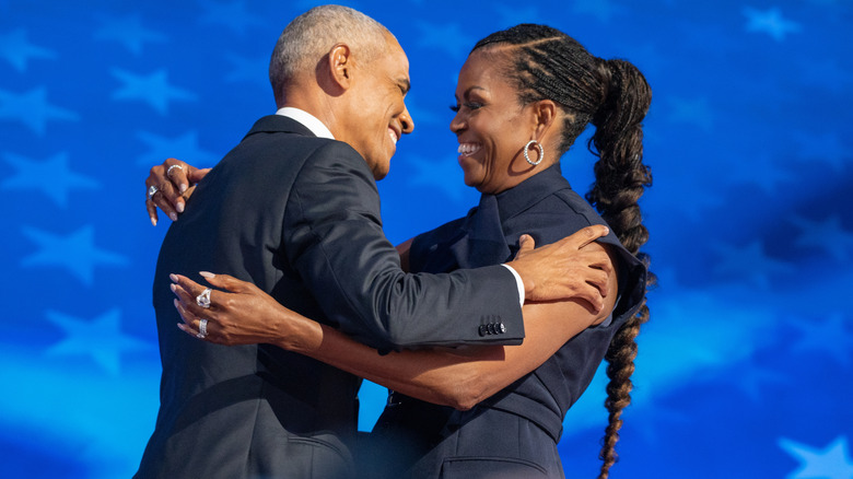 Michelle et Barack au DNC en août 2024