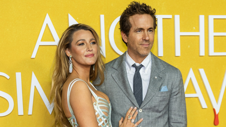 Blake Lively et Ryan Reynolds en avril 2025