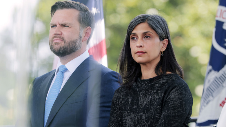 JD et Usha Vance en mai 2025