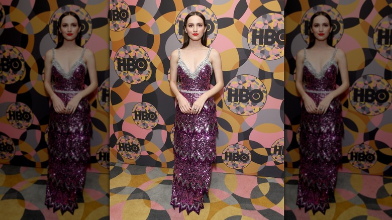 Maude Apatow assiste aux Golden Globes officiels du HBO après la fête