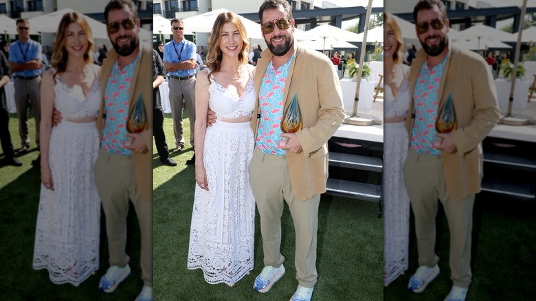 Jackie et Adam Sandler au 2022 Newport Beach Film Festival