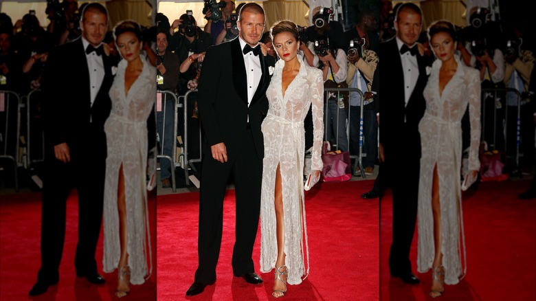 Victoria Beckham et David Beckham au Met Gala