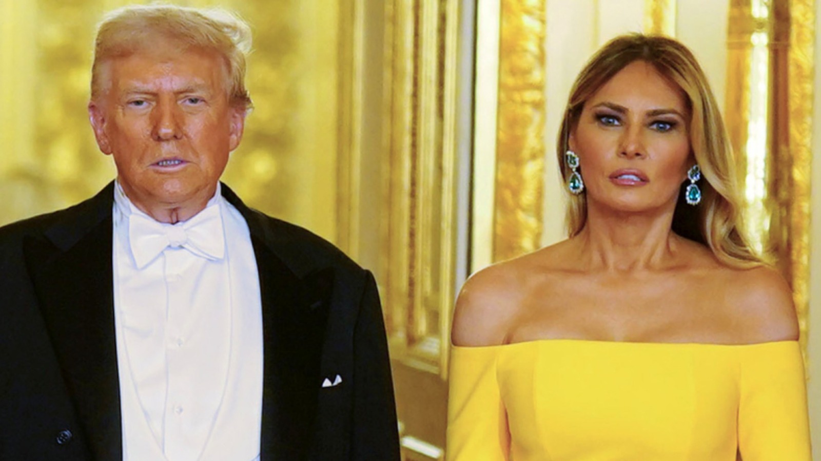 La robe de dîner au Royaume-Uni obsolète de Melania Trump est l'un de ses pires choix de style à ce jour
