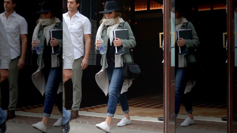 Jennifer Aniston à New York 2015