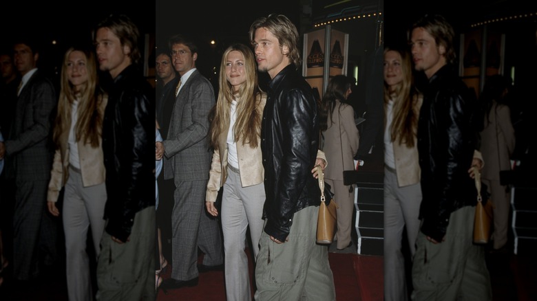 Jennifer Aniston et Brad Pitt en 2000