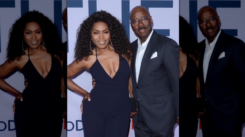 Angela Bassett et Courtney B. Vance sur un tapis rouge
