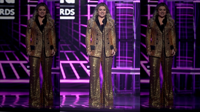 Kelly Clarkson sur scène en 2018