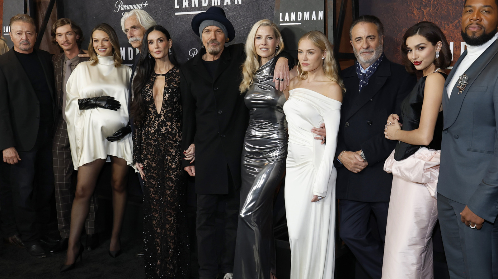 Les partenaires réels des principales dames de Landman