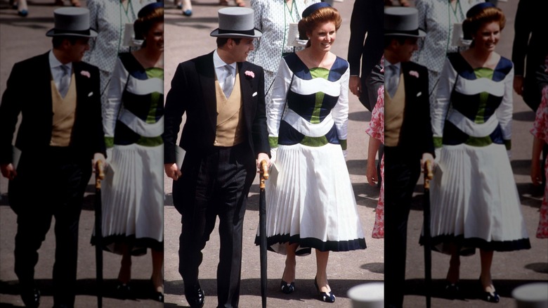 Sarah Ferguson et le prince Andrew au Royal Ascot