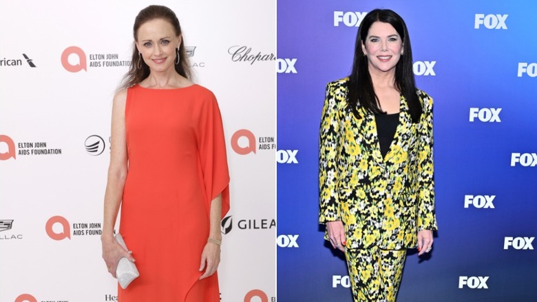 alexis Bledel Elton John's AIDS Foundation mars 2024/lauren graham 2024 fox dès le départ en mai 2024