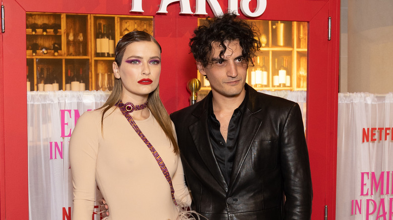 Camille Razat et Etienne Baret assistent à la 
