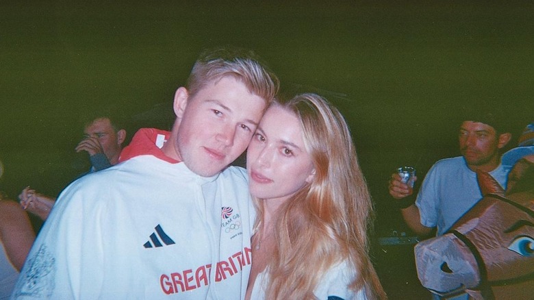 Une photo d'Eve Jobs et de son mari, Harry Charles