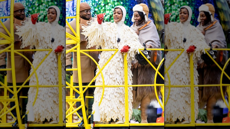 Teyana Taylor assiste au défilé de Thanksgiving de Macy 2025