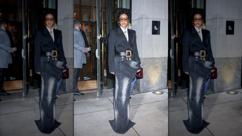 Taylor est vue le 28 octobre 2025 à New York