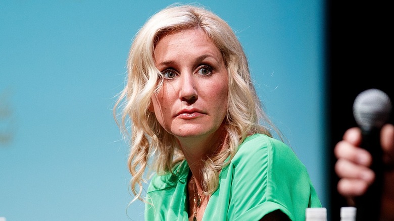 Jenny Marrs avec une expression neutre lors d'un événement