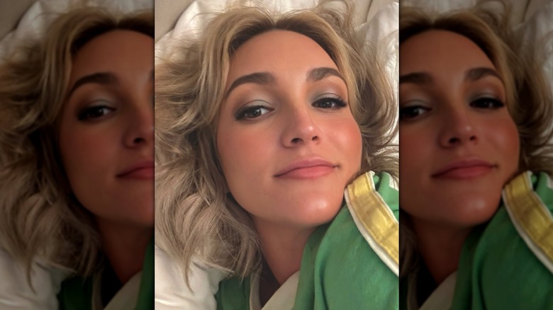 Jamie Lynn Spears selfie au lit août 2025
