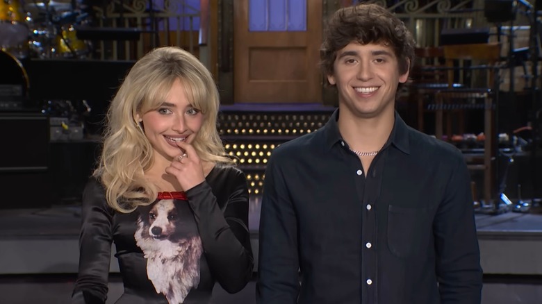 Sabrina Carpenter et Marcello Hernández réunis pour la promotion de SNL