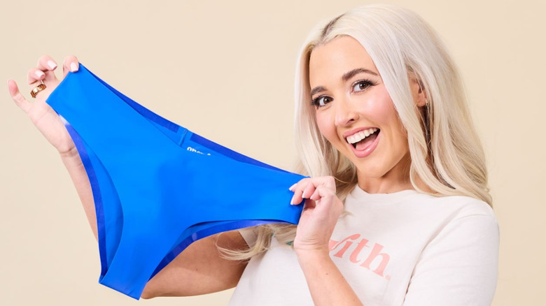 Hayley Segar lors d'une séance photo