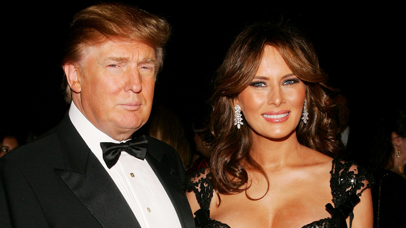 Melania Trump n’abandonnera jamais sa robe lingerie pour le gala de mode 2005