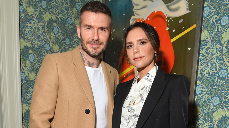 Victoria et David Beckham assistent à la soirée Victoria Beckham x YouTube Fashion & Beauty After Party en 2019