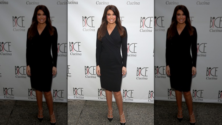 Kimberly Guilfoyle en robe noire