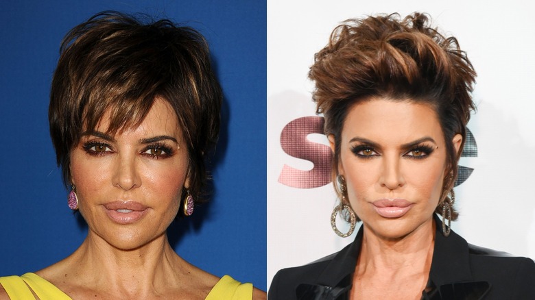 Lisa Rinna aux lèvres nues