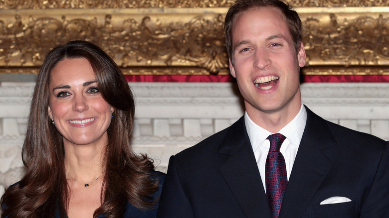 Kate Middleton et le prince William sourient