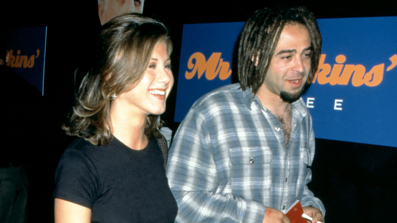 Jennifer Aniston et Adam Duritz à Los Angeles le 29 septembre 1995