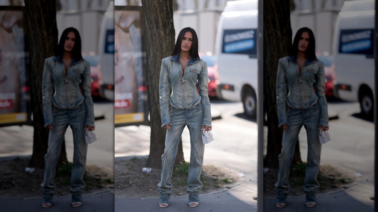 Amalie Bladt tenant un micro-sac