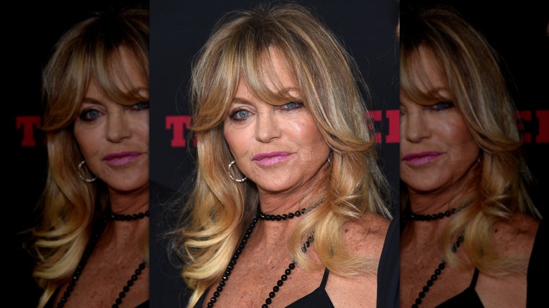 Goldie Hawn arrive au 