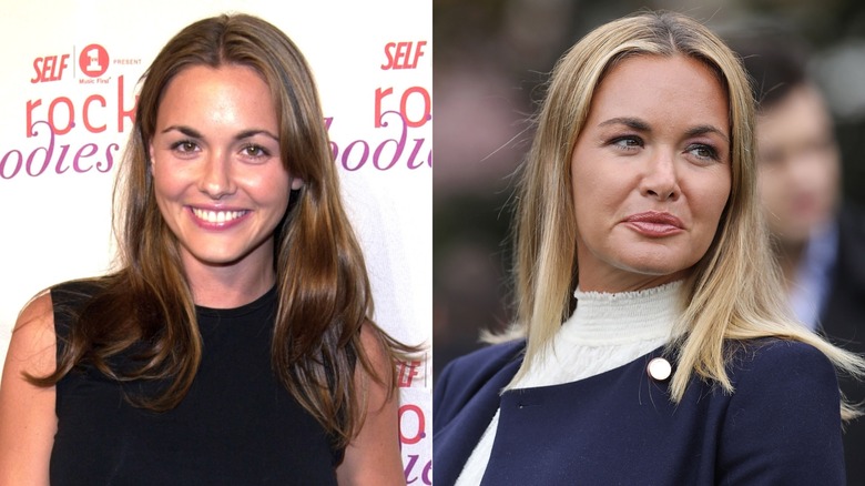 Photos côte à côte de Vanessa Trump comparant son look lorsqu'elle était plus jeune à son look actuel