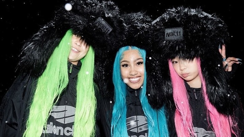 North West profite des fêtes de fin d'année avec ses amis avant le réveillon du Nouvel An