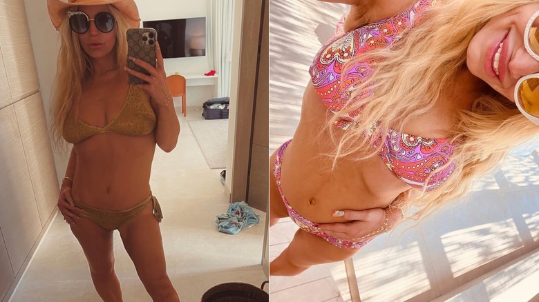 Jessica Simpson en vacances à Cabo San Lucas