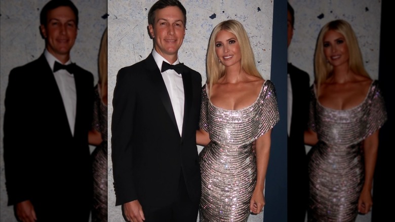 Jared Kushner et Ivanka Trump posant
