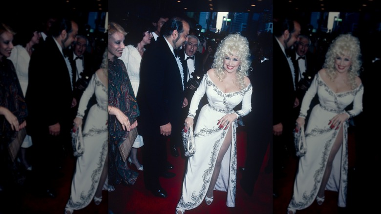 Dolly Parton 1984 Première de strass