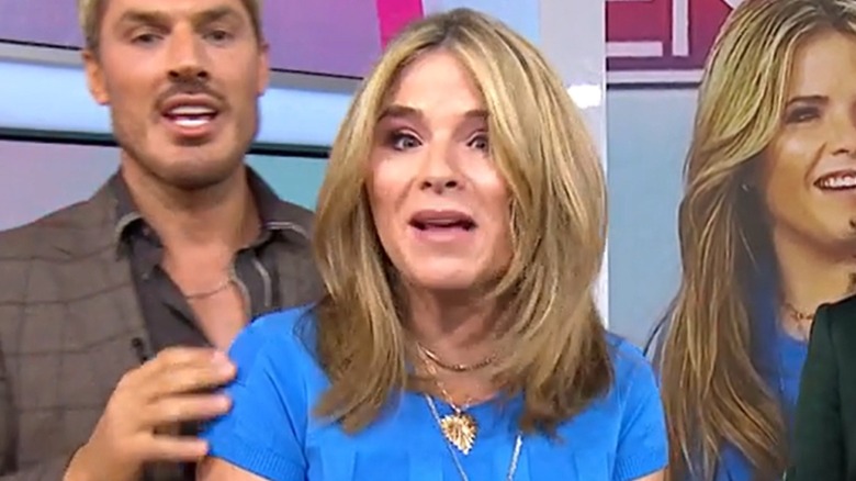 Jenna Bush Hager avec une coupe de cheveux blonde en dégradé en 2023