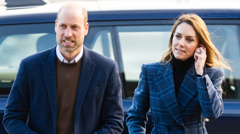 Kate Middleton et le prince William le 20 janvier 2026 à Stirling, en Écosse
