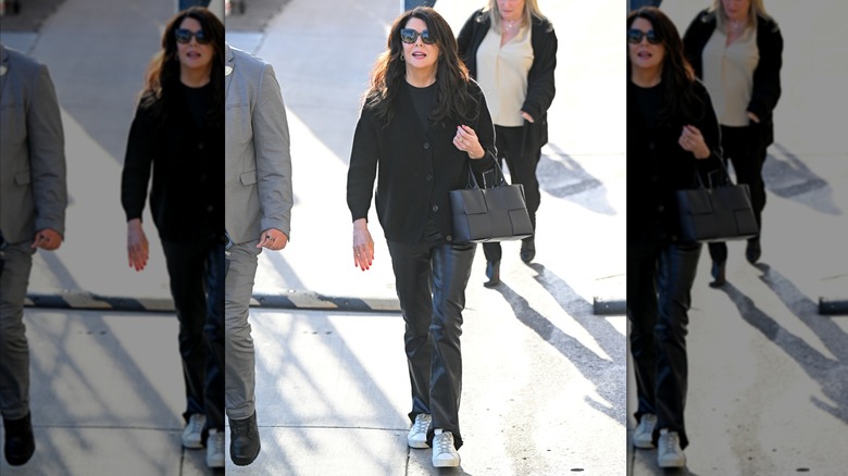 Lauren Graham se promenant à Los Angeles