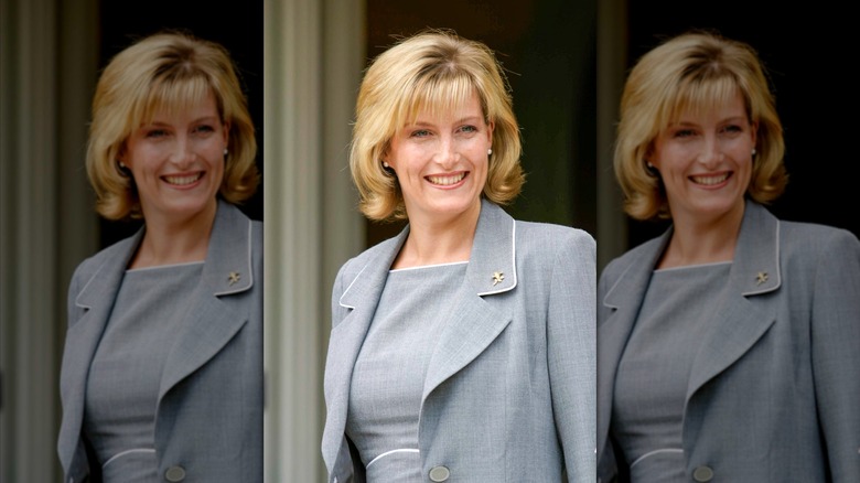 Sophie, duchesse d'Édimbourg souriante