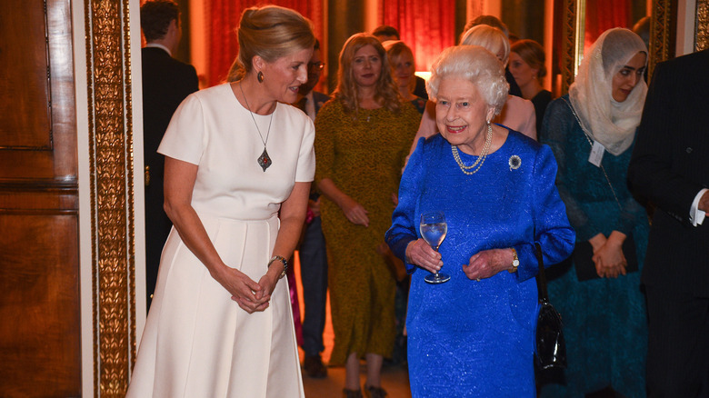 Sophie, duchesse d'Édimbourg et la reine