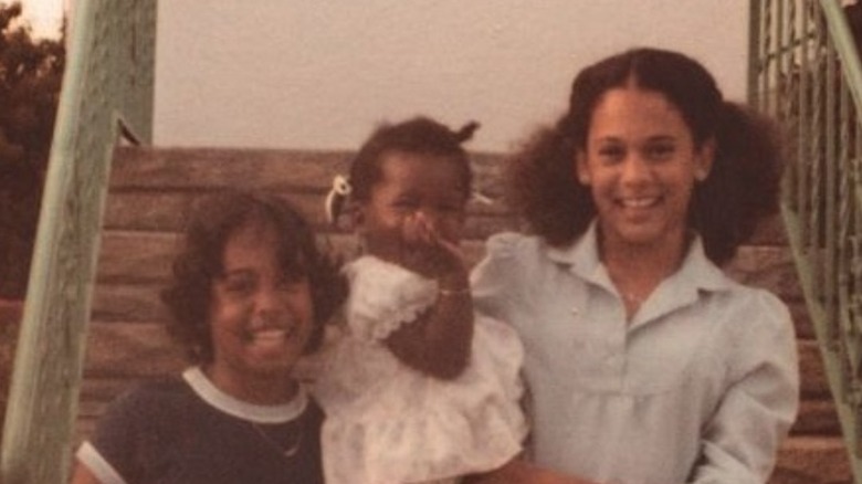 Kamala Harris dans son quartier lorsqu'elle était adolescente en Californie