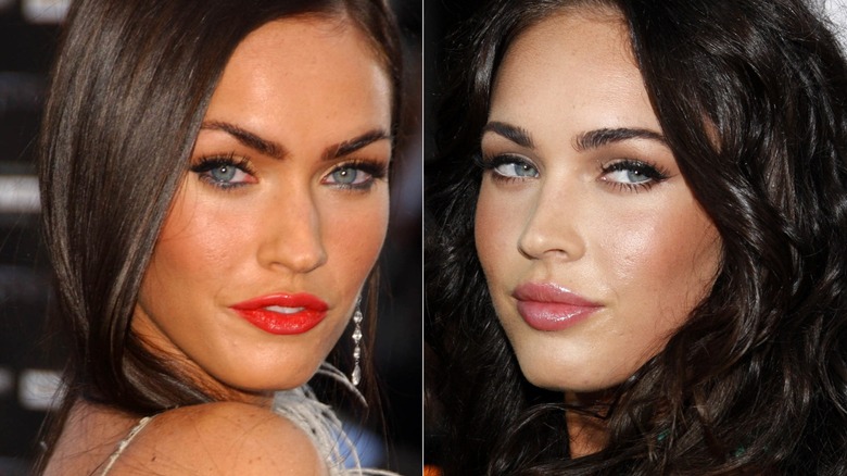 Photos avant et après de la rhinoplastie évidente de Megan Fox