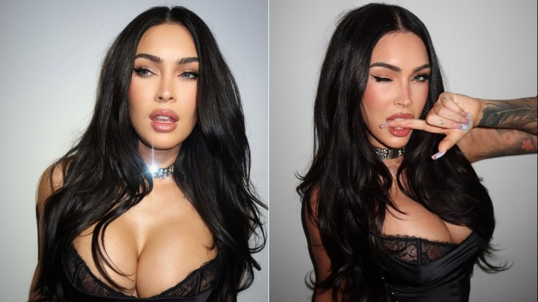 Le produit de comblement des lèvres et les injectables de Botox de Megan Fox en plein écran