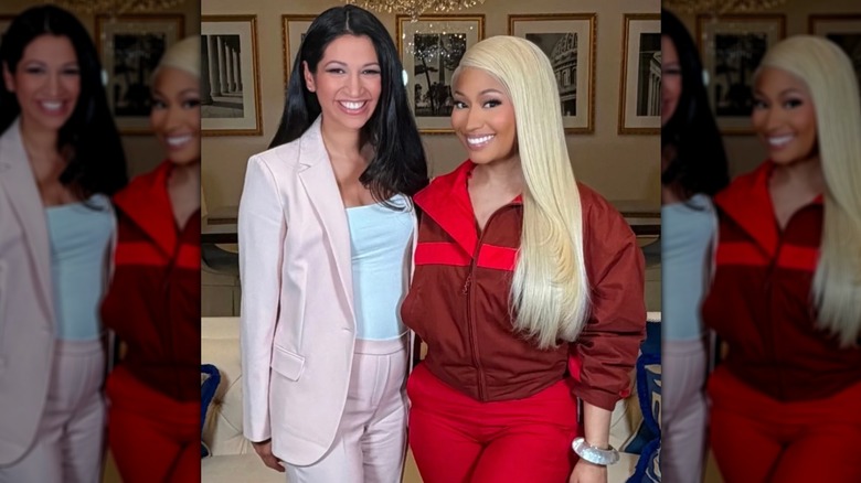 Katie Miller et Nicki Minaj en février 2026