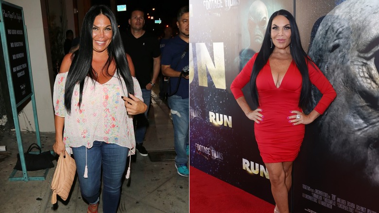 G : Renee Graziano est vue le 15 juin 2017 / D : Renee Graziano est présente 