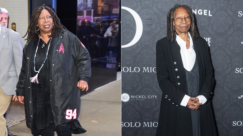 L : Whoopi Goldberg est vu en train de partir 