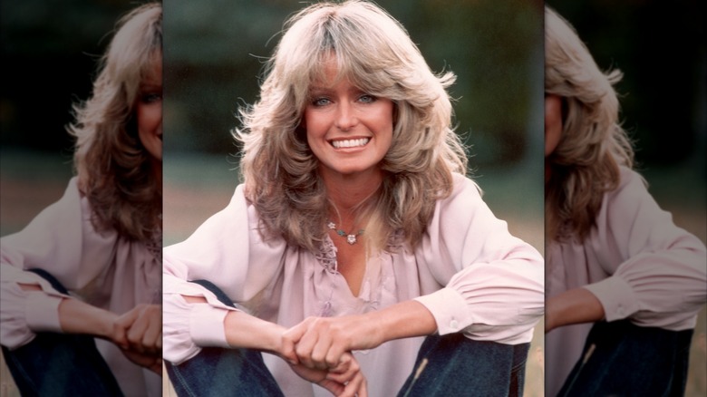 Farrah Fawcett portant la coiffure « The Farrah »