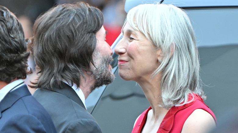 Keanu Reeves et Alexandra Grant sont vus le 3 juin 2025 à Los Angeles, Californie