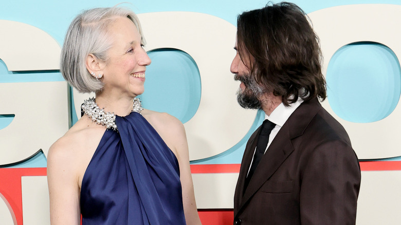 Alexandra Grant et Keanu Reeves sont présents 