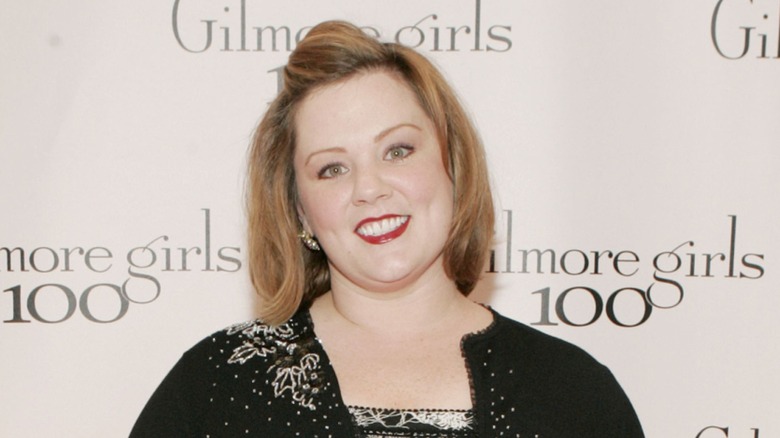 Melissa McCarthy lors de la célébration du 100e épisode des Gilmore Girls (décembre 2004)
